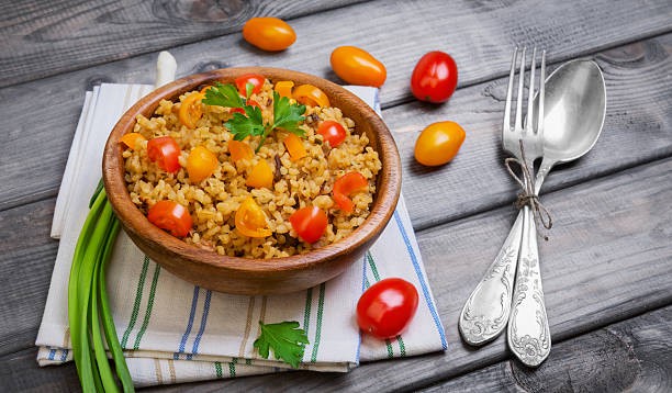 domatesli bulgur pilavı