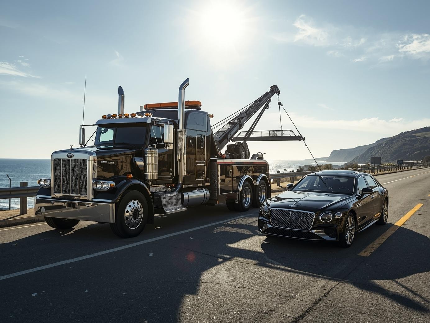 Lastik sabitleme filesi ile güvenli araç taşıma, hidrolik kasa çekici yükleme açısı, çelik halat ve vinç tambur bakımı, sıfır kilometre araç lojistik transferi, kapalı kasa lüks otomobil nakliyesi, ağır vasıta çatal çekme sistemi, gece servise araç teslimat protokolü, otopark plaka tanıma sistemi kaydı, çekici olay yeri çevre koruma kiti, elektrikli çekici araç ile sessiz kurtarma operasyonu