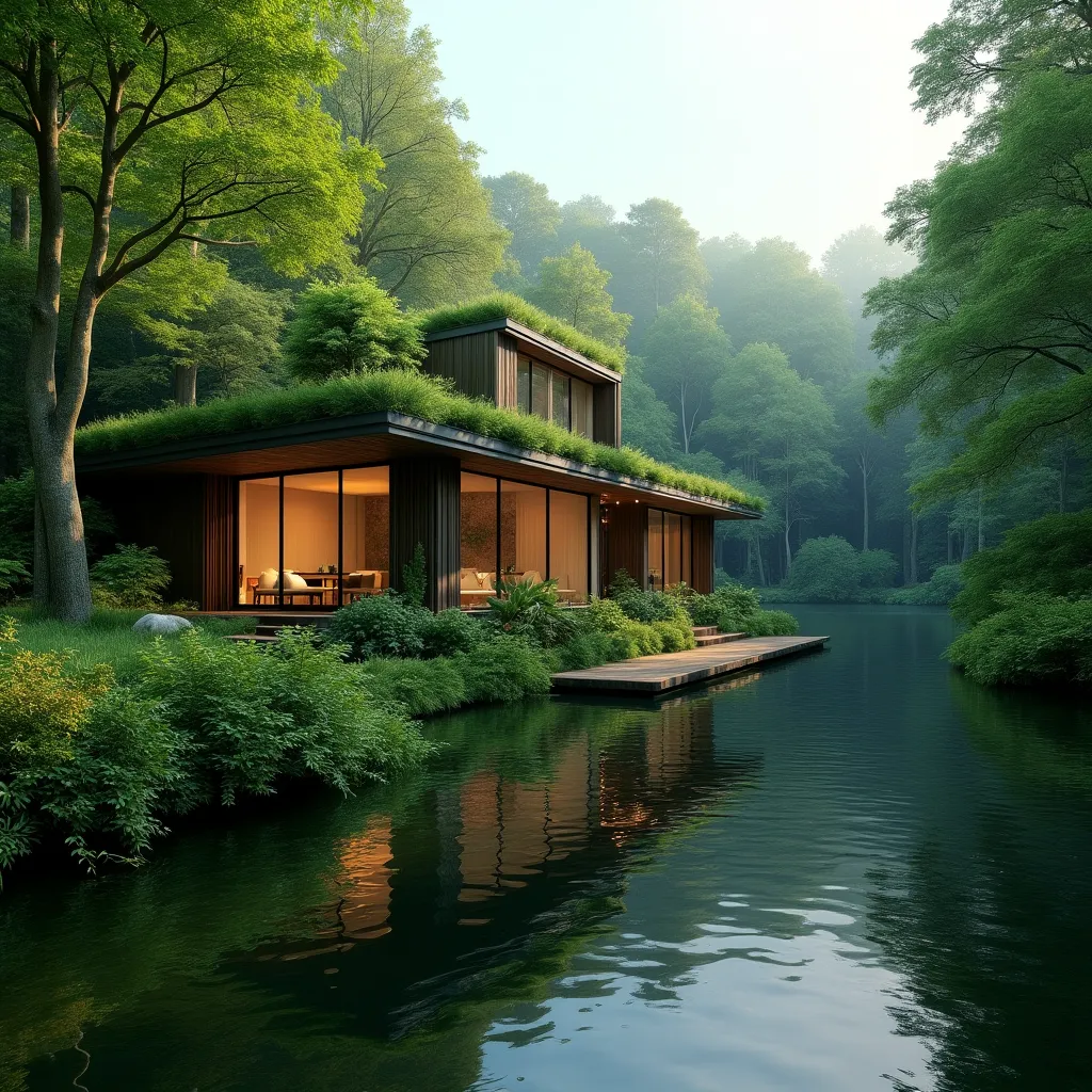 İzmir bungalov, bungalov inşaat, ahşap ev, prefabrik bungalow, doğa içi konut, bungalov tasarımı,