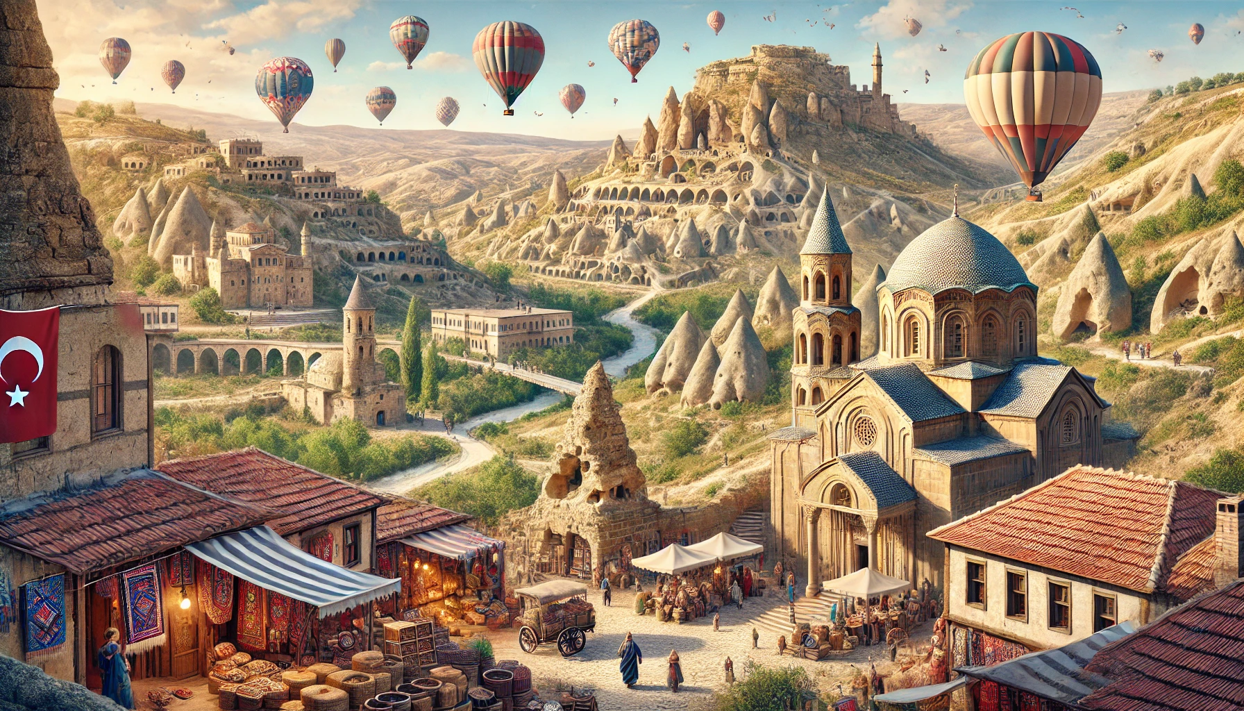 Nevşehir peyzaj, bahçe tasarımı, peyzaj mimarlığı, açık alan düzenlemesi, modern peyzaj çözümleri