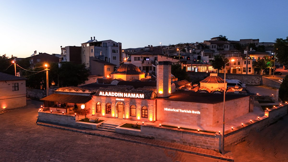Nevşehir hamamları, geleneksel Türk hamamı, termal su deneyimi, tarihi hamamlar, şifa amaçlı hama