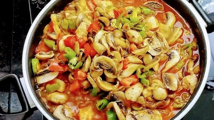 Mantarlı Tavuk Sote Tarifi