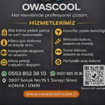 Owascool Oto Klima Yedek Parça Servis