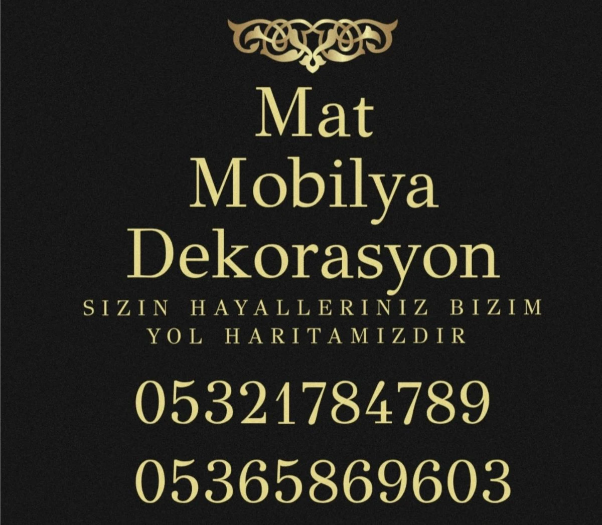 Mat Mobilya  Dekorasyon