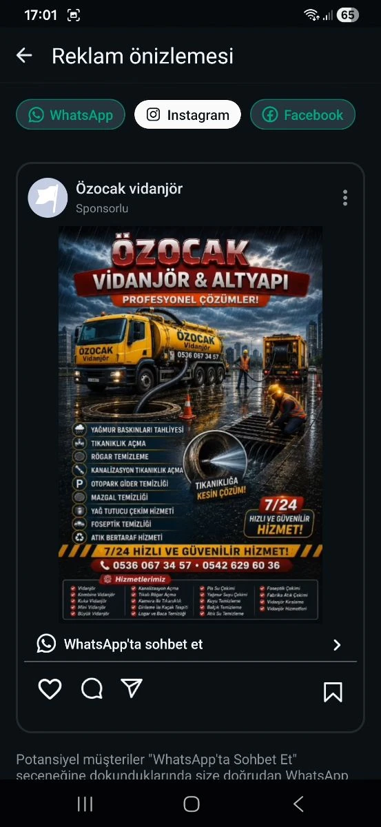 Özocak Vidanjör