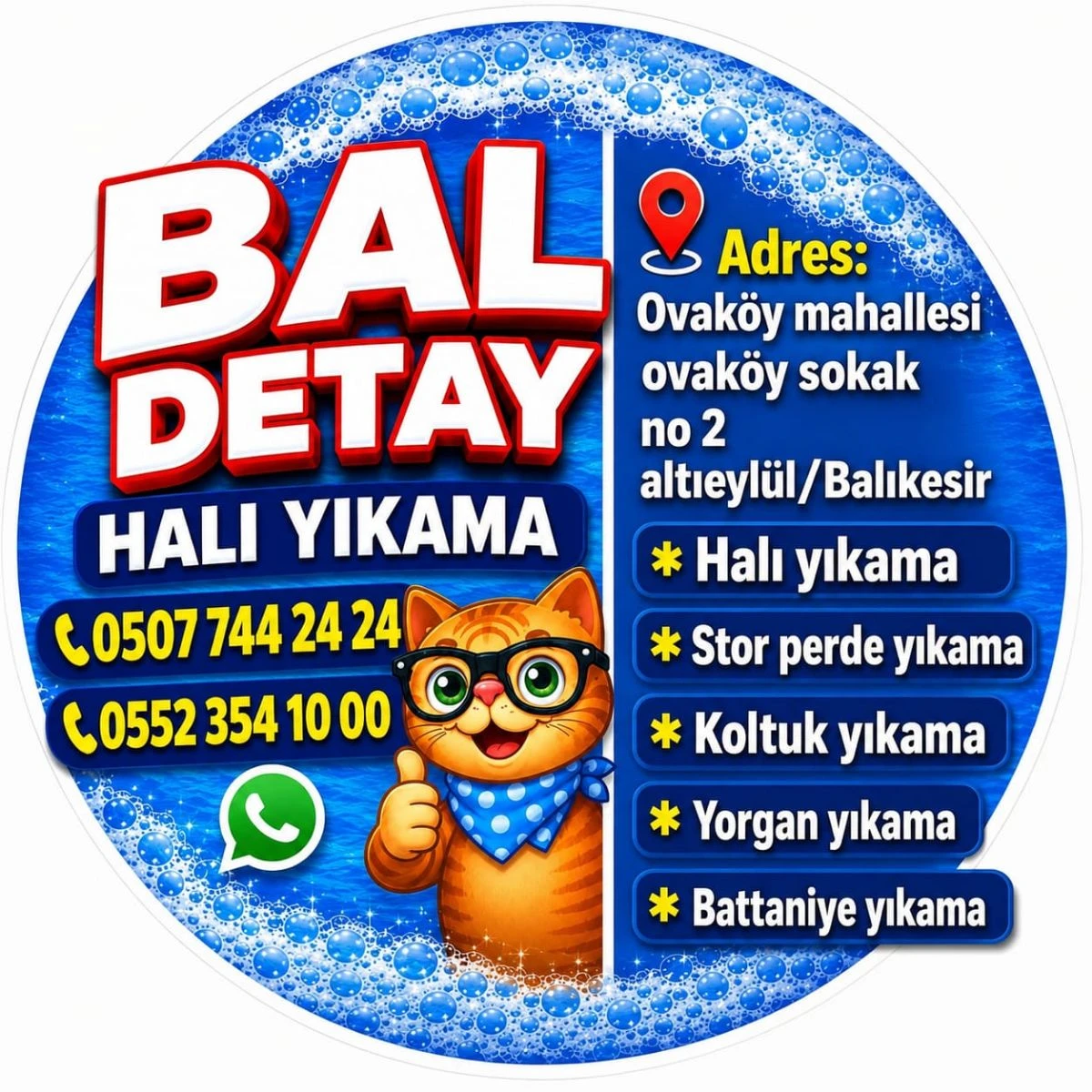 Balıkesir Bal Detay Halı Yıkama