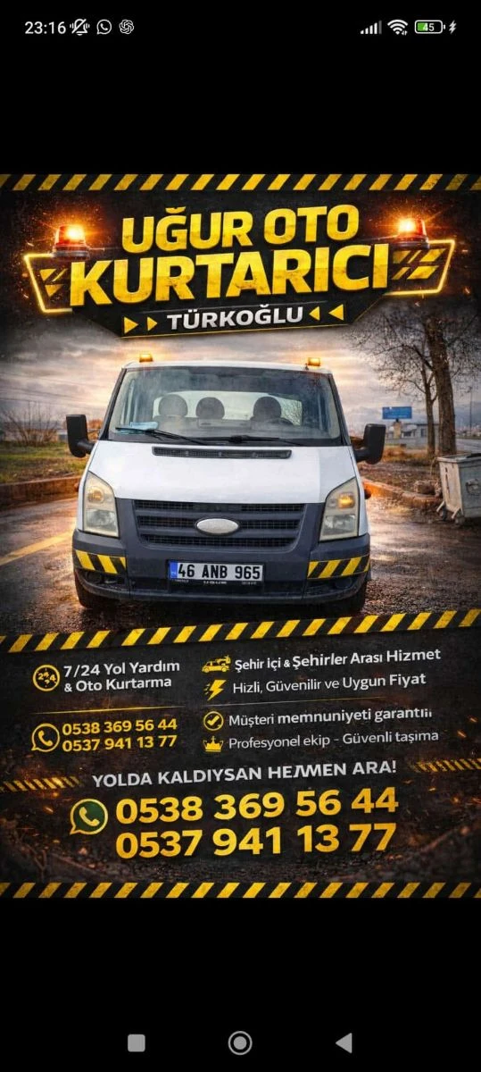 Oto Kurtarıcı Ve Çekici