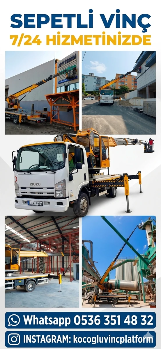 Sepetli Vinç Kiralama