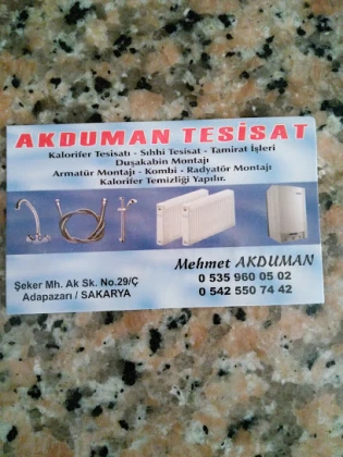 Akduman Tesisat Akduman Tesisat