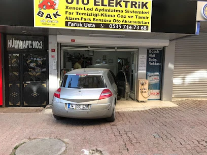Bak Oto Elektrik Klima Bakım Onarım, Far Temizliği Akü, Aydınlatma Sistemleri Ve Far Merkezi Faruk Usta Bak Oto Elektrik Klima Bakım Onarım, Far Temizliği Akü, Aydınlatma Sistemleri Ve Far Merkezi Faruk Usta