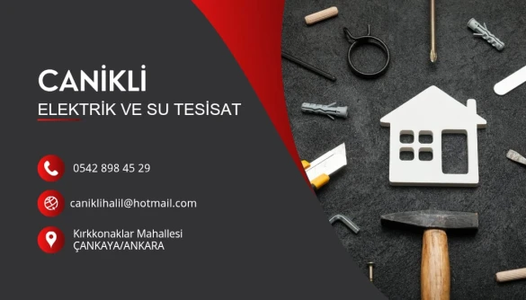 Canikli Elektrik Ve Su Tesisatı Canikli Elektrik Ve Su Tesisatı