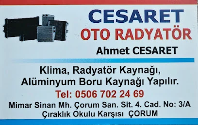 Cesaret Oto Radyatör Cesaret Oto Radyatör