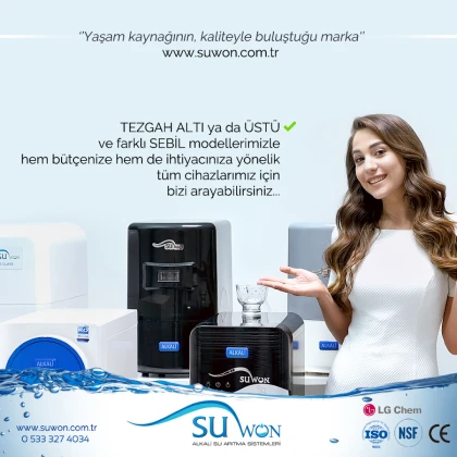 Denizli Su Arıtma Cihazı Fiyatları Ve Filtreleri -Suwon- Alkali Su Arıtma Sistemleri Denizli Su Arıtma Cihazı Fiyatları Ve Filtreleri -Suwon- Alkali Su Arıtma Sistemleri