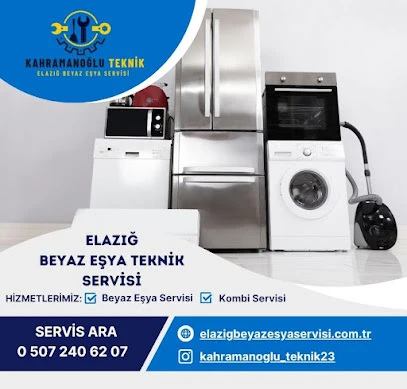 Elazığ Beyaz Eşya Servisi & Kahramanoğlu Teknik Elazığ Beyaz Eşya Servisi & Kahramanoğlu Teknik