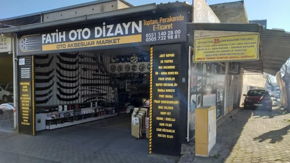 Fatih Oto Dizayn Oto Aksesuar Market Fatih Oto Dizayn Oto Aksesuar Market