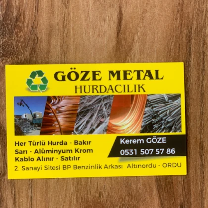 Hurdacı Göze Hurdacılık Hurdacı Göze Hurdacılık