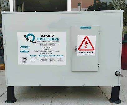 Isparta Teknik Enerji Sanayi Ve Tic.ltd.şti. Isparta Teknik Enerji Sanayi Ve Tic.ltd.şti.