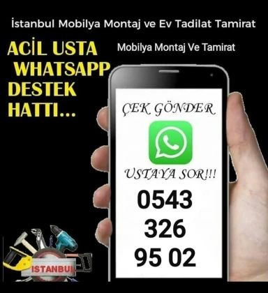 Kuçükçekmece Mobilya Montaj Ustası