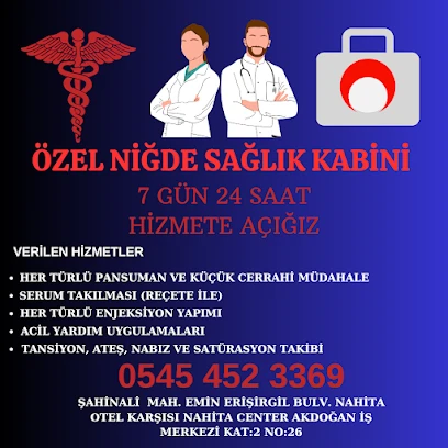 Özel Niğde Sağlık Kabini profile