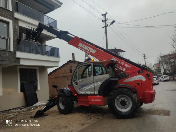 Özkan Manitou Vinç Kepçe Forklift Hafriyat Özkan Manitou Vinç Kepçe Forklift Hafriyat