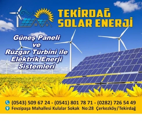 Tekirdağ Solar Enerji Tekirdağ Solar Enerji