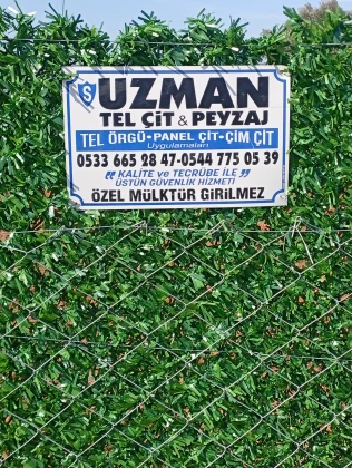 Uzman Tel Çit Peyzaj