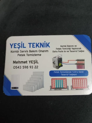 Yeşil Teknik Servis Kombi Yeşil Teknik Servis Kombi