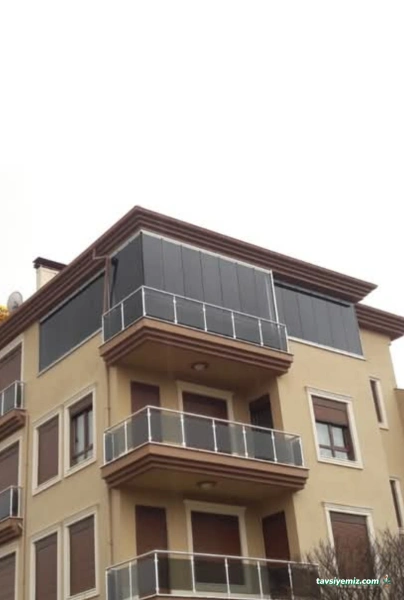 Armi Cam Balkon Giyotin Tente