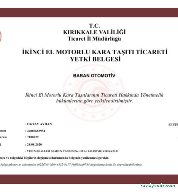 Baran Otomotiv Baran Otomotiv