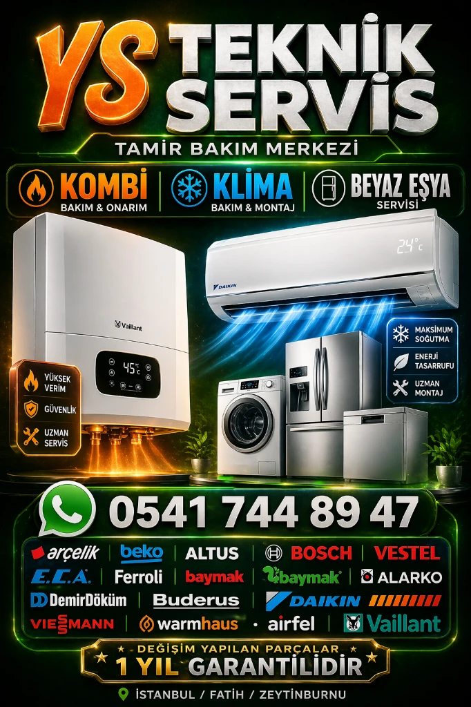 Ys Teknik~Kombi~Klima~Beyaz Eşya