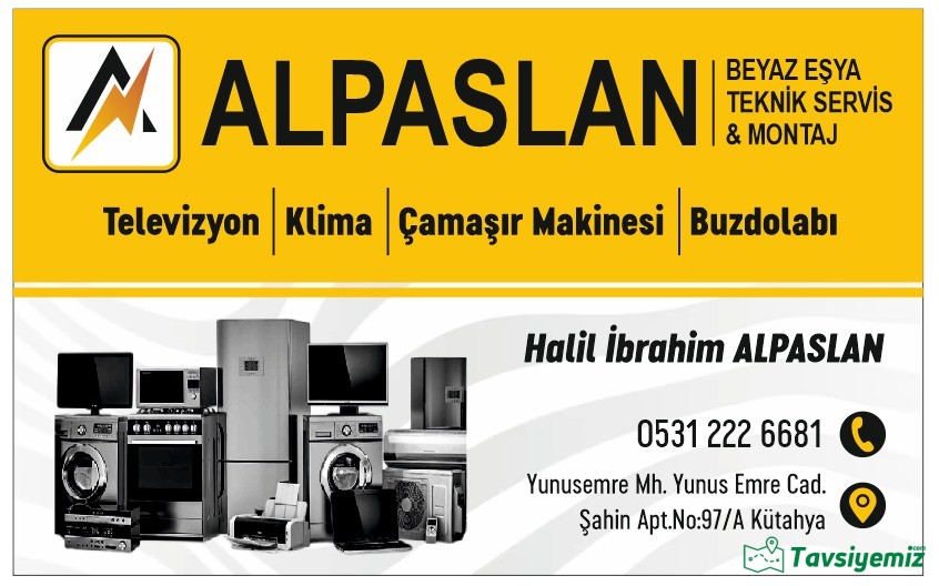 Alpaslan Beyaz Eşya Teknik Servis & Montaj Alpaslan Beyaz Eşya Teknik Servis & Montaj