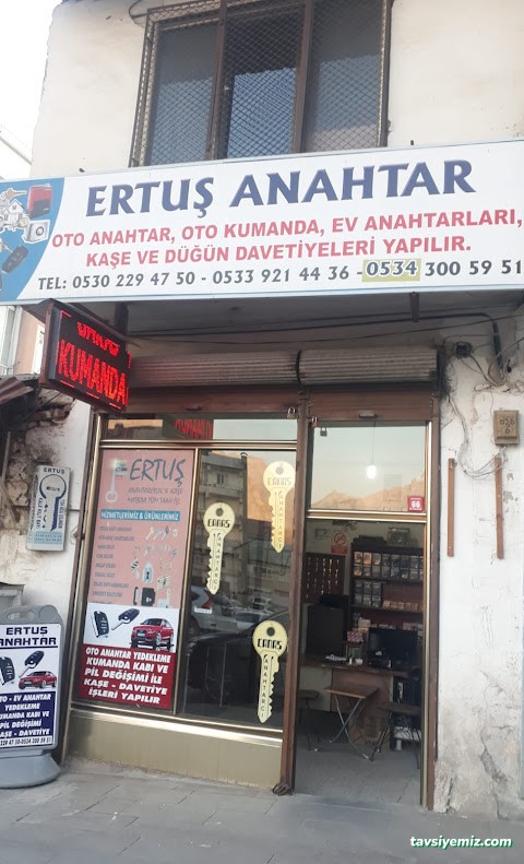 Ertuş Kaşe Ve Anahtarcılık Ertuş Kaşe Ve Anahtarcılık