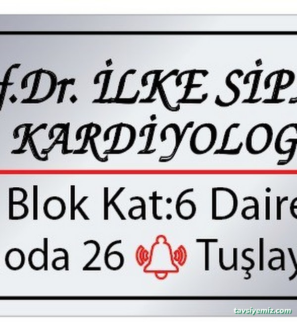 Prof. Dr. İlke Sipahi Muayenehanesi - Kardiyoloji Uzmanı Prof. Dr. İlke Sipahi Muayenehanesi - Kardiyoloji Uzmanı