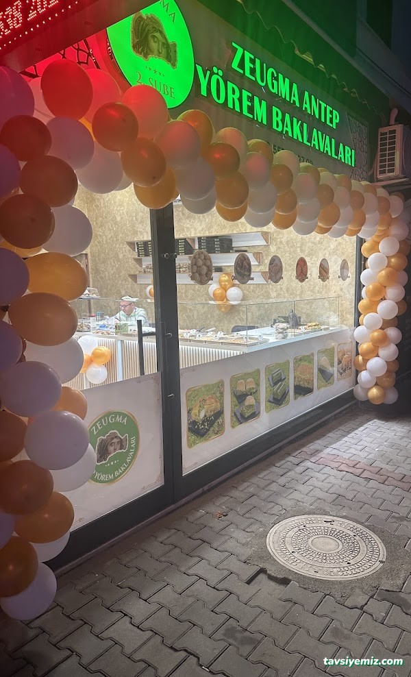 Zeugma Antep Yörem Baklavaları Zeugma Antep Yörem Baklavaları