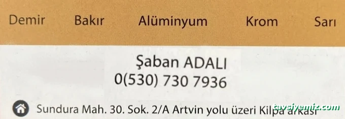 Adalı Hurdacılık Adalı Hurdacılık