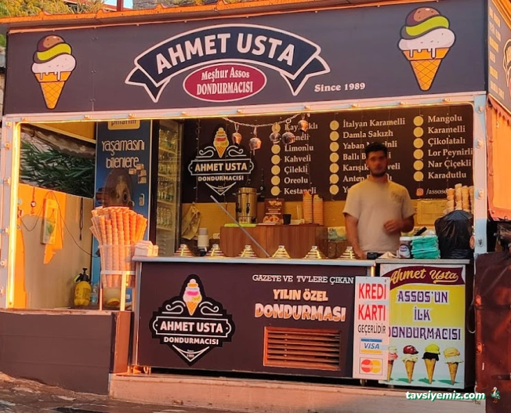 Ahmet Usta Meşhur Assos Dondurması Ahmet Usta Meşhur Assos Dondurması