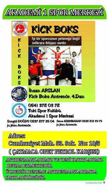 Akademi 1 Spor Merkezi Akademi 1 Spor Merkezi