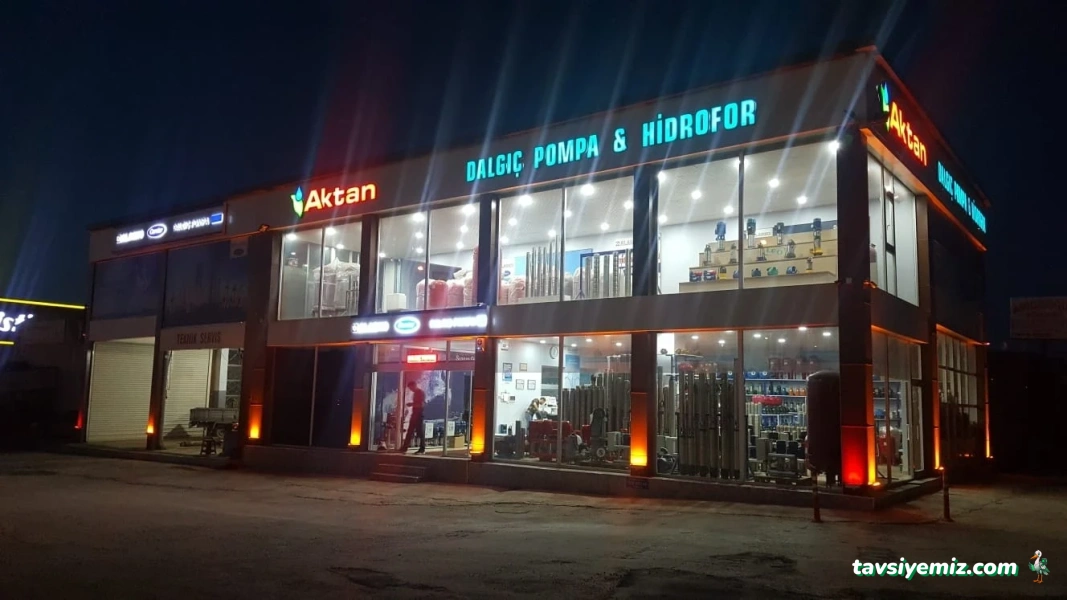 Aktan Dalgıç Pompa Ve Hidrofor Aktan Dalgıç Pompa Ve Hidrofor