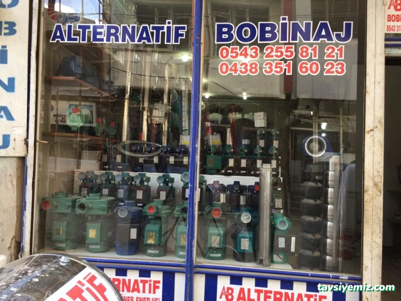 Alternatif Bobinaj Sondaj Güneş Enerjisi Ve Su Arıtma Sistemleri Alternatif Bobinaj Sondaj Güneş Enerjisi Ve Su Arıtma Sistemleri