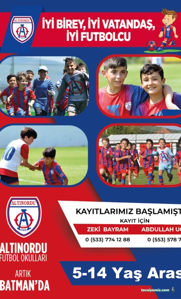 Altınordu Batman Futbol Okulu Altınordu Batman Futbol Okulu