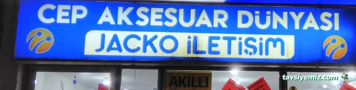 Amasya Turkcell Jacko İletişim