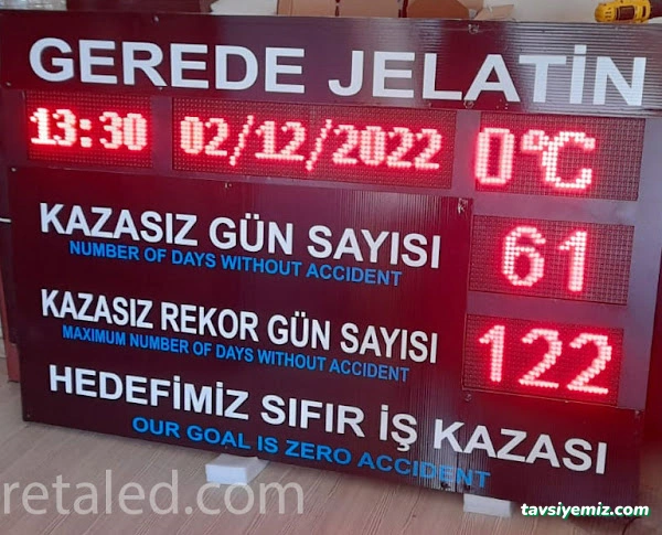 Ankara Led Tabela | Reta Led Ankara Led Tabela | Reta Led