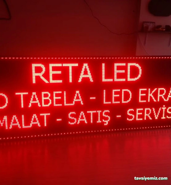 Ankara Led Tabela | Reta Led Ankara Led Tabela | Reta Led