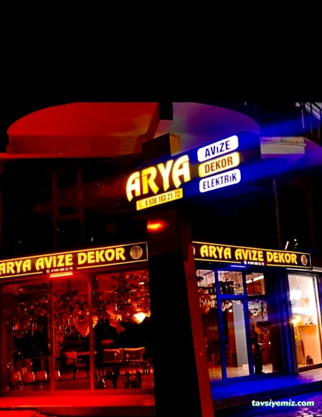 Arya Avize Dekor Elektrik Arya Avize Dekor Elektrik