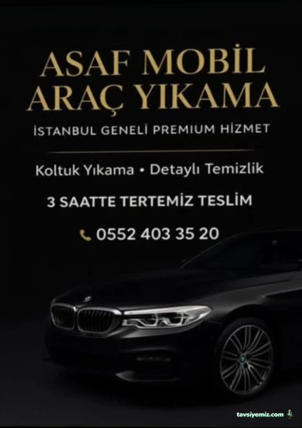 Asaf Mobil Araç Yıkama Ve Koltuk Yıkama