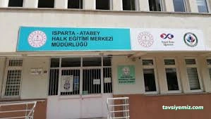 Atabey Halk Eğitimi Merkezi Atabey Halk Eğitimi Merkezi