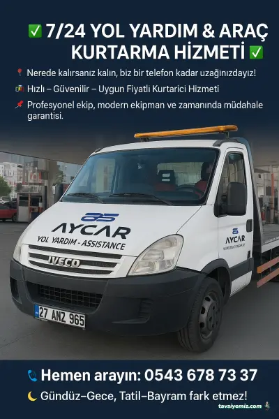 Aycar Mobil Onarım Çekici Hizmetleri