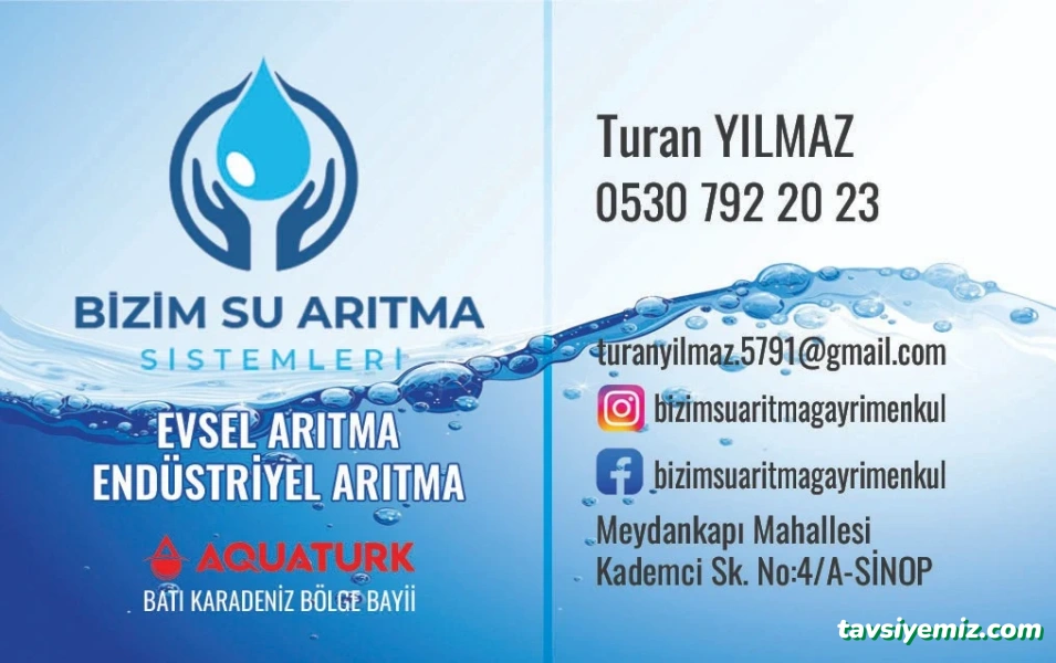 Bizim Su Arıtma Sistemleri 7/24 Su Arıtma Servisi Bizim Su Arıtma Sistemleri 7/24 Su Arıtma Servisi