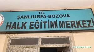 Bozova Halk Eğitimi Merkezi Bozova Halk Eğitimi Merkezi