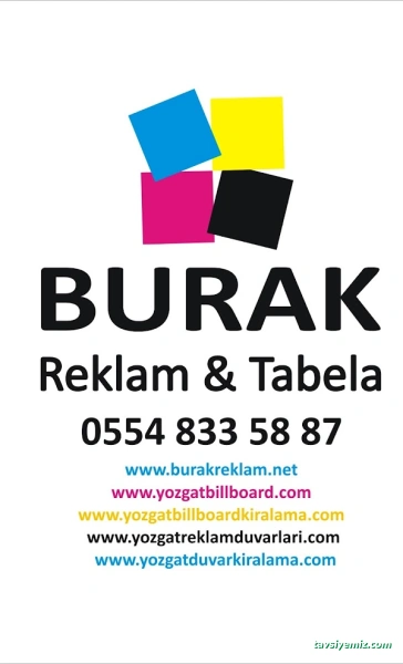 Burak Reklam Dijital Baskı Burak Reklam Dijital Baskı